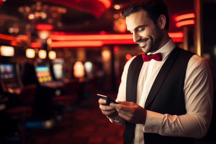Menu bawah tetap akses cepat ke semua kategori Antarmuka aplikasi mobile abcslot88 dengan menu bawah dan navigasi meja live